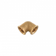 Vinkel 90gr - Messing 1/2
