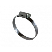 Clamp with screw, stainless steel