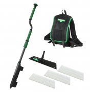 Unger erGO! PRO Gulvplejest med backpack, velcro