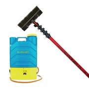 GPS Rentvands Rygsk + CLX Hybrid teleskopstang & brste