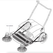 Ghibli rund rem til sidebrste til HS M 80