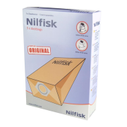 Stvsugerposer, original Nilfisk GS/GM 80/90, papir, 5 stk. 