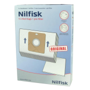 Stvsugerpose Original Nilfisk Action A100/ Bravo, 5 stk + 1 filter