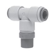 John Guest T-skruvkoppling, mitten NPTF-gänga USA 