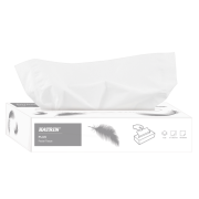Katrin 11797 Plus Ansigtsservietter, 2-lags, 23x21cm, hvid, 100% nyfiber, 40 x 100 stk