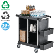 Nordic Recycle Trolley 2.0  Service Medium ben