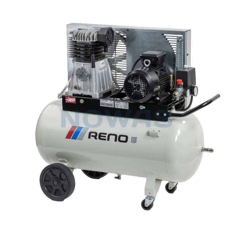 RENO kompressor til værksted, 500/90 trefaset, robust Kompressorer A/S