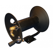 Slangehjul HP letvgtsmetal, sort 200.