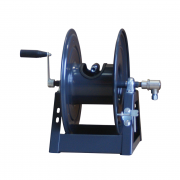 Freestanding high-pressure hose reel, A-frame, 50 meters
