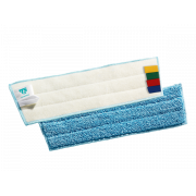 Microblue microfiber mop with velcro 30 cm.