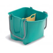 Cleaning Bucket with partition 28 ltr. green