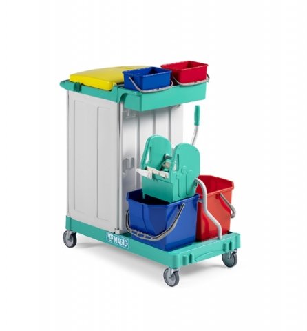 TROLLEY MAGIC LINE 120 PRO - Cleaning trolleys, press - NOWAS.shop