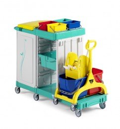 TROLLEY MAGIC LINE 370 PRO - Cleaning trolleys, press - NOWAS.shop