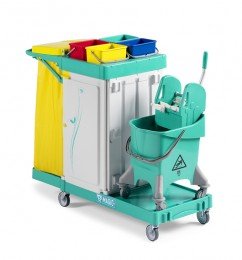 TROLLEY MAGIC LINE 380 Safety - Cleaning trolleys, press - NOWAS.shop