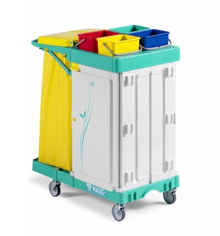 TROLLEY MAGIC LINE 200 Safety - Cleaning trolleys, moisture - NOWAS.shop