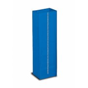 PVC-sck med blixtls, 70 liter Bl