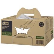 Tork Kraftig Aftrringsklud, W7, 1 lags hvid 180 ark