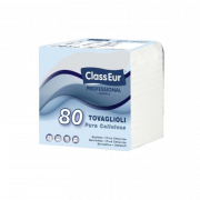 ClassEur Professional Lunchservett, 33x33 cm. 3-lagers 1/4-faldig, vit 1920 st.