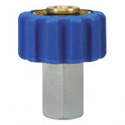 Quick coupling with 1/2'' inlet and 1/4'' internal thread