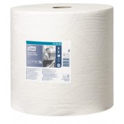 Tork 130060 Aftrringspapir Kraftig W1 Premium, Hvid, 340m.
