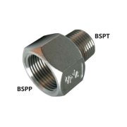 Nipple Reducing - Stainless, 3/4