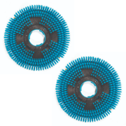 Mediumbld Lavdensitetsbrste, bl, til i-mop XXL, 2 stk