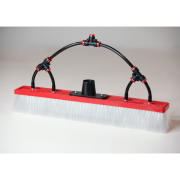 Tucker vandbrste nylon 45 cm, 4 rundstrledyser, Loct sokkel