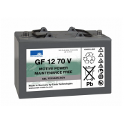 Exide Batteri, gel. GF12076V