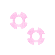 Twisterpad Pink, sliberondel til i-mop XL, 2 stk