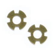 Twisterpad gul, sliberondel til i-mop XXL, 2 stk