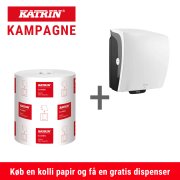 1 pack Katrin paper + 1 Hybrid dispenser free