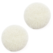 i-scrub 21B Rondel Hvid 10 cm, 10 stk.