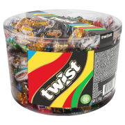 Chokolade Twist, 4 x 1,5 kg.