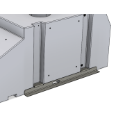 L�ngsg�ende monteringsf�ste f�r PW560 system