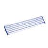 Microfiber mop with Velcro. blue/white 60 cm.