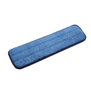 PALEVO Microfibre mop, blue with Velcro, 45cm.