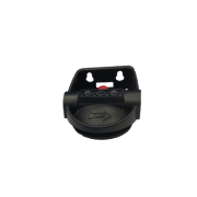 Filterhus (slimline) beslag, sort 1/2