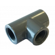 Gngkoppling PVC, T-koppling 3/8 tum