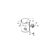 Nitte til Beholder Clips til Ghibli AS 590