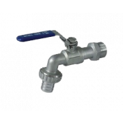 Aftapningshane rustfri stl, udvendig gevind