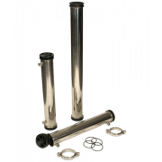 Membrane housing for Reverse Osmosis Membrane 40/40 stainless steel