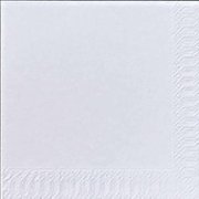 Servett Finess 33x33, 1-lagers, vit, 7 x 600 st