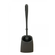 Toiletb�rste med rund sk�l - 100% genanvendt plast, Gr�