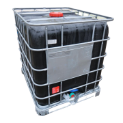 Stationr vandtank 1000 L - Sort