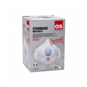 Sikkerhedsmaske mod trre partikler, FFP2-V, 12 stk.