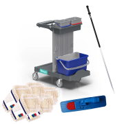 Magic reng�ringsvogn 6131 inkl. teleskopskaft, fremf�rer og mopper