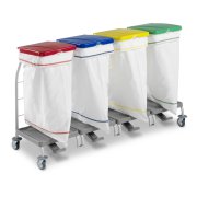 Linnedvogn Dust 4167 - 4x70 L. med pedaler