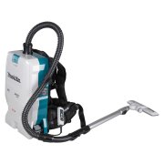 Makita Rygstvsuger 40V  6 liter m. HEPA-filter (uden batteri og oplader)
