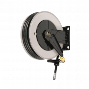 Automatisk slangupprullare, pulverlackerad